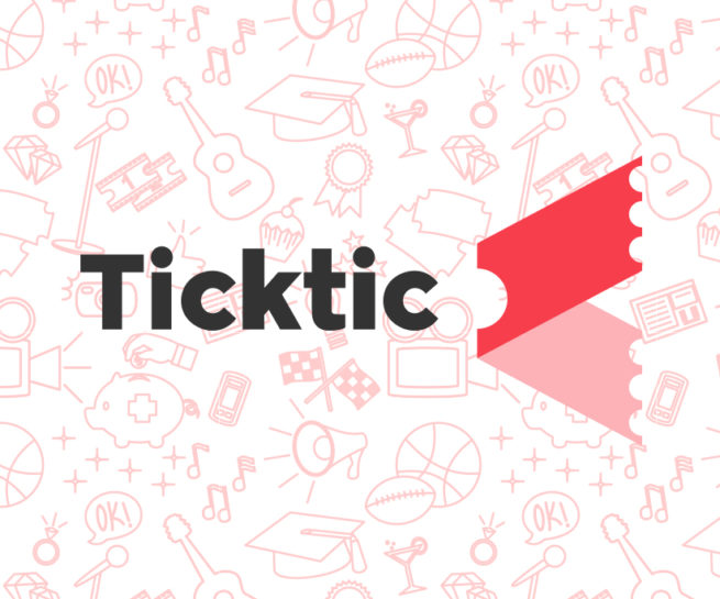 Ticktic ticket sales banner